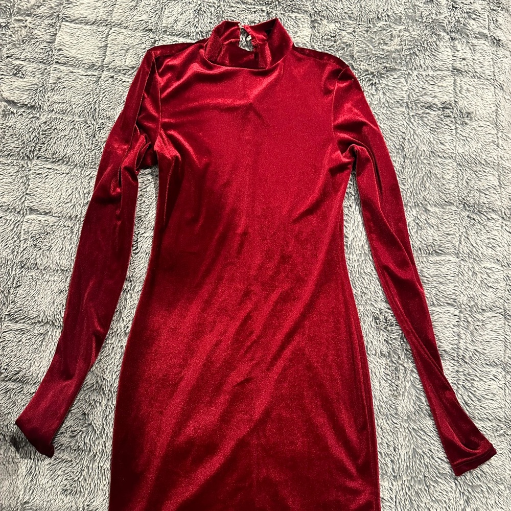 Beautiful suede dress